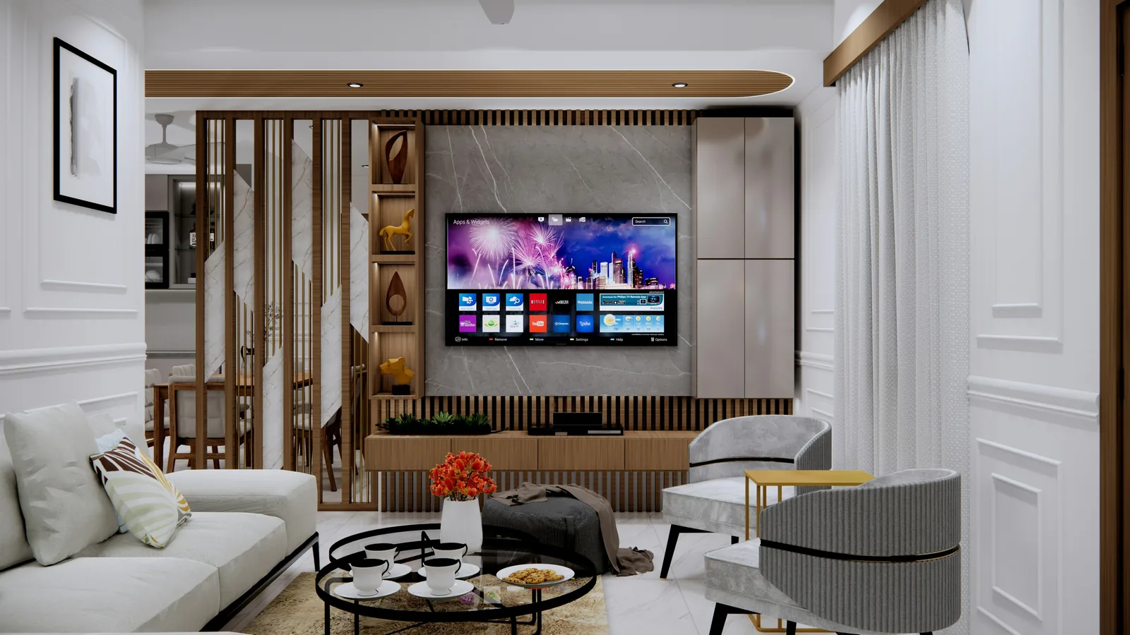 Entertainment Wall